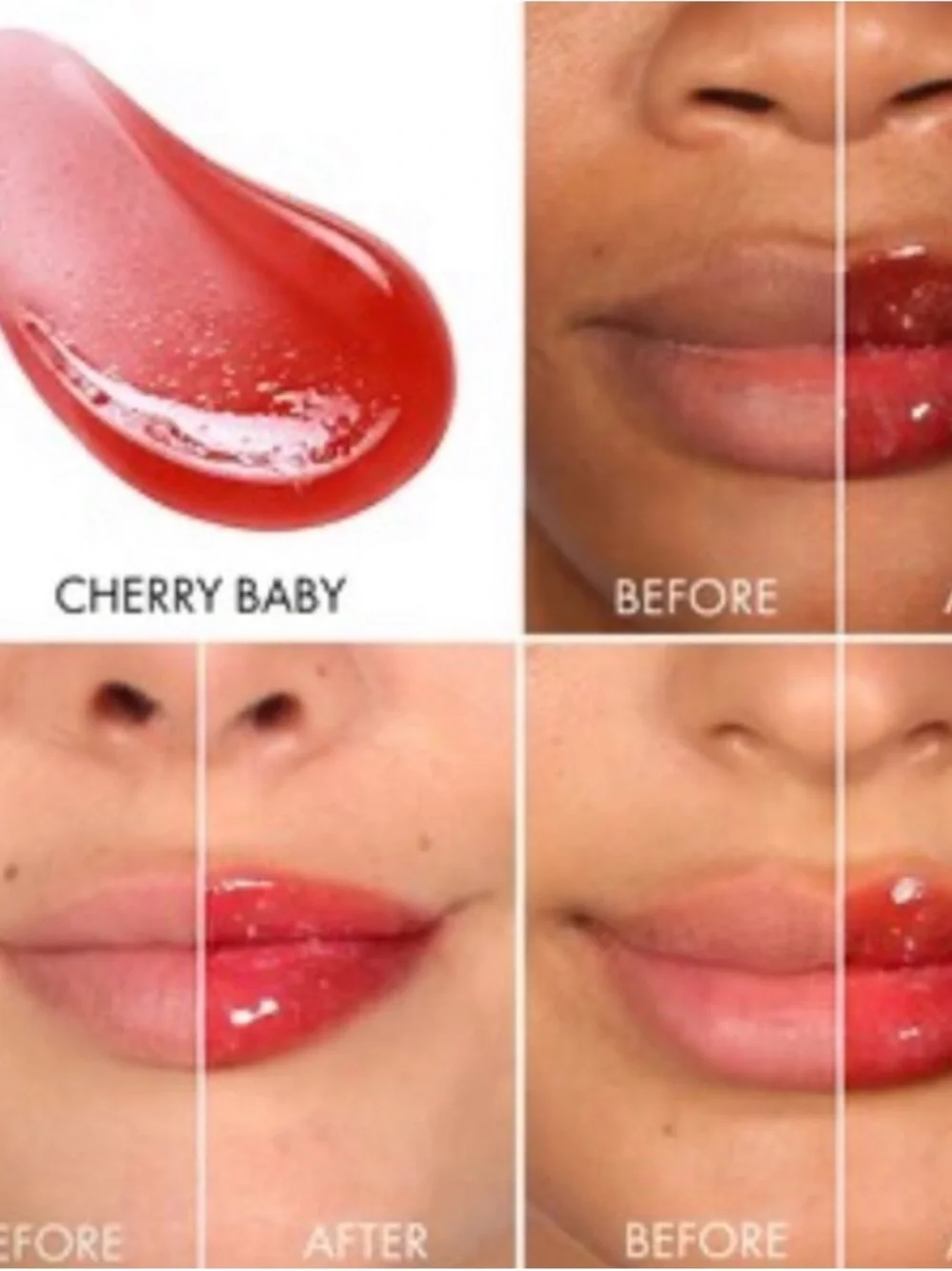 Truly Cherry Baby Luxury Lip Oil 0.42 oz Red Shimmer New No Box